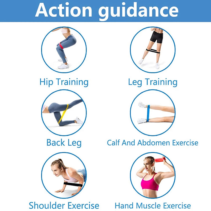 5 piece resistance bands set, view 8 - MRSLM