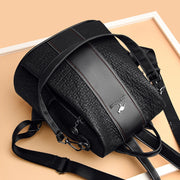 soft PU leather backpack, view 6 - MRSLM