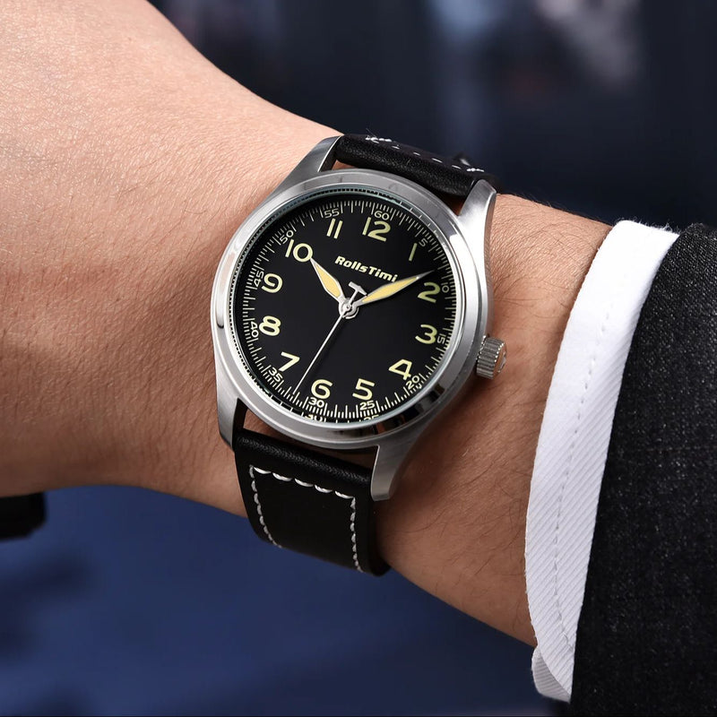 men's luxury business quartz watch, view 5 - MRSLM
