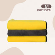 super absorbent pet bath towel, view 3 - MRSLM