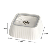 1.3L non-wetting dog water bowl, view 6 - MRSLM