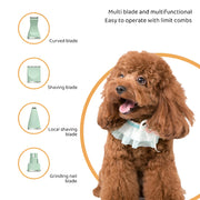 4-in-1 electric pet hair trimmer and nail grinder, view 8 - MRSLM