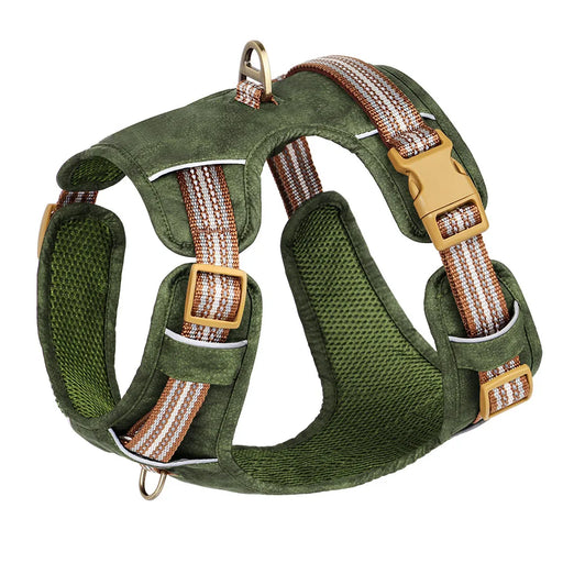 waterproof reflective dog harness, view 3 - MRSLM