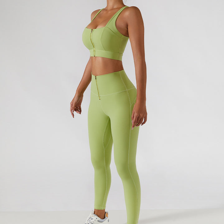 Sports Suit Seamless Yoga Set Women Two Pieces