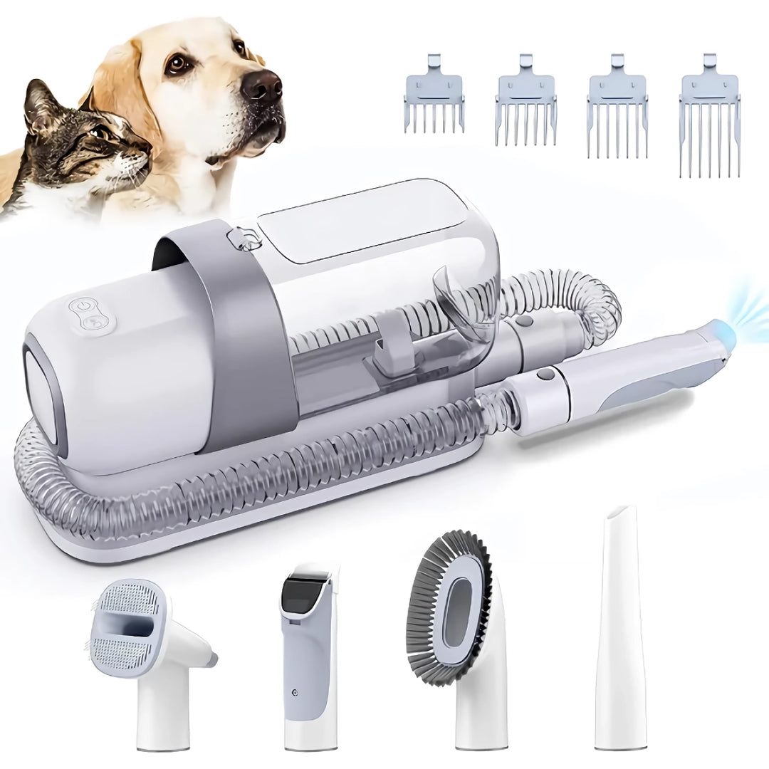 5-in-1 Pet Grooming Kit Vacuum
