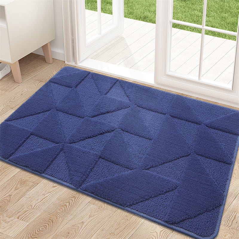 geometric non-slip door mat, view 5 - MRSLM
