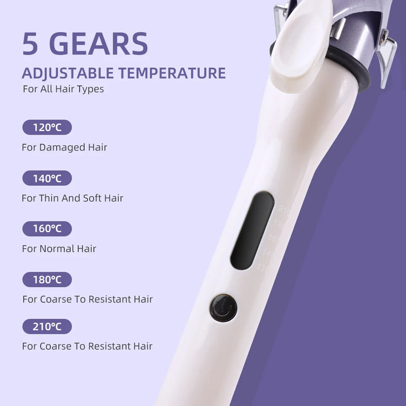 Modelador de cachos Water Wave