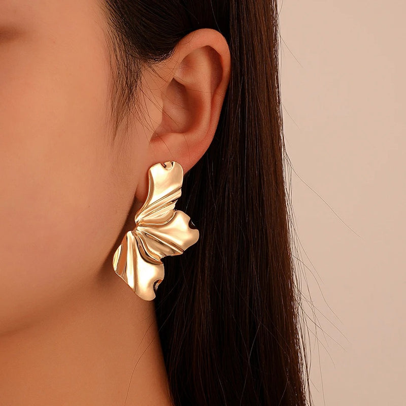 geometric stud earrings - MRSLM