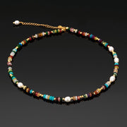 short pearl necklace for women, view 5 - MRSLM