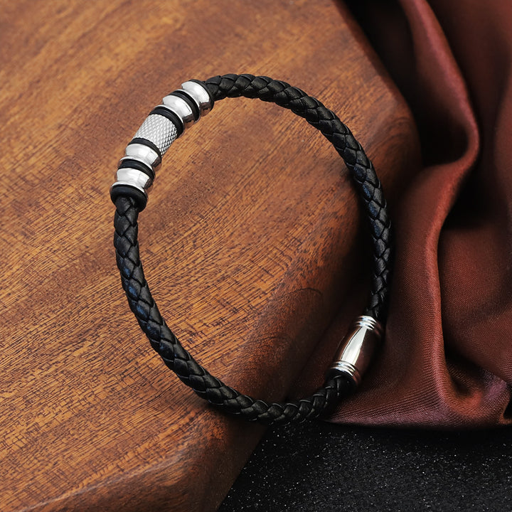 Magnetic Buckle Rotating Beads DIY Bracelet