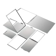aluminum folding pocket mirror, view 9 - MRSLM