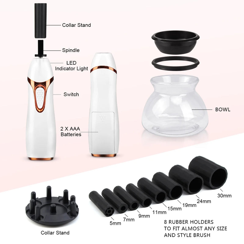 automatic makeup brush cleaner and dryer, view 6 - MRSLM