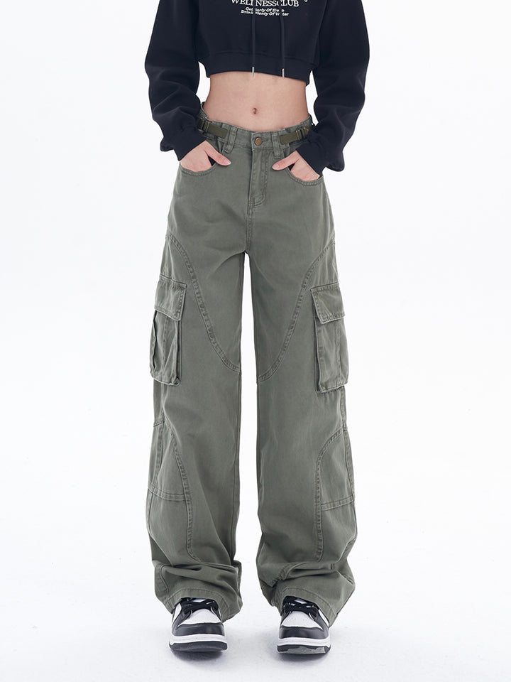 Women's Loose Casual Wide Leg Trousers