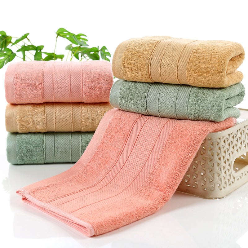 bamboo fiber face towel, view 5 - MRSLM