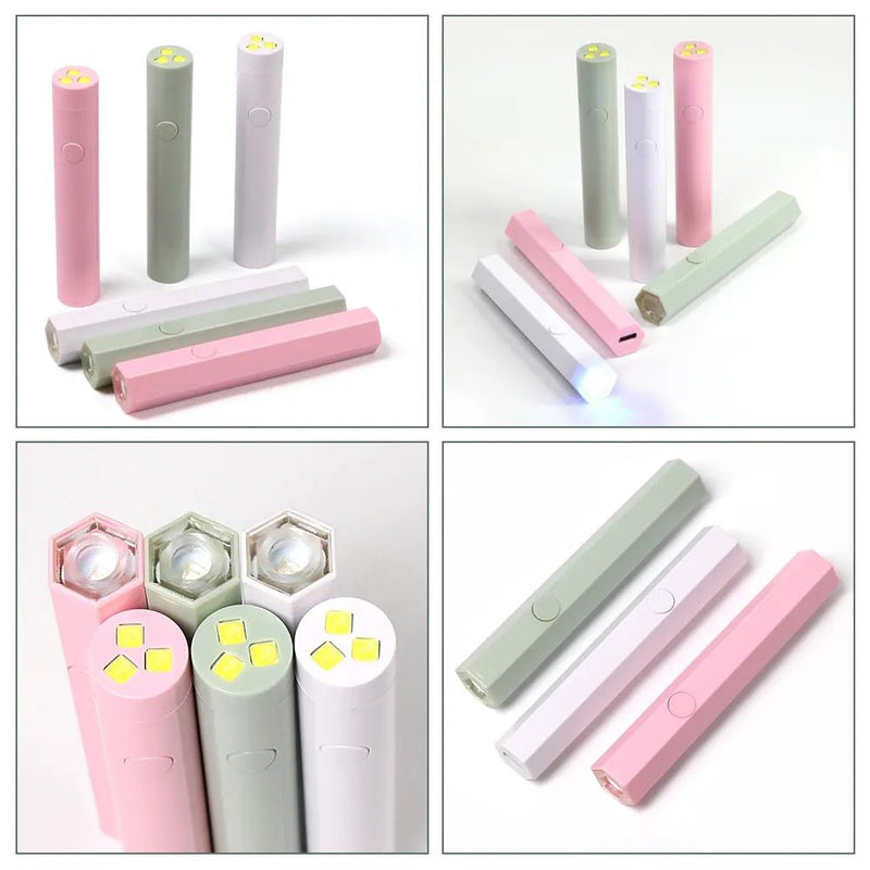 Portable UV LED mini nail dryer lamp, view 10 - MRSLM