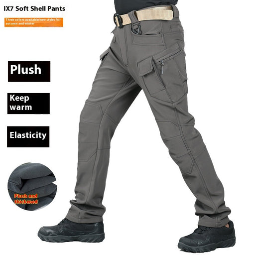 men's soft shell tactical pants, view 4 - MRSLM