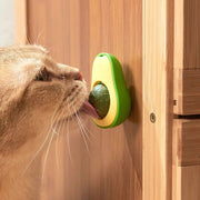 avocado catnip lickable toy ball, view 5 - MRSLM