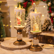 christmas candle light decoration, view 6 - MRSLM