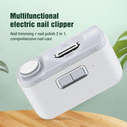 2-in-1 electric nail clipper polisher, view 4 - MRSLM