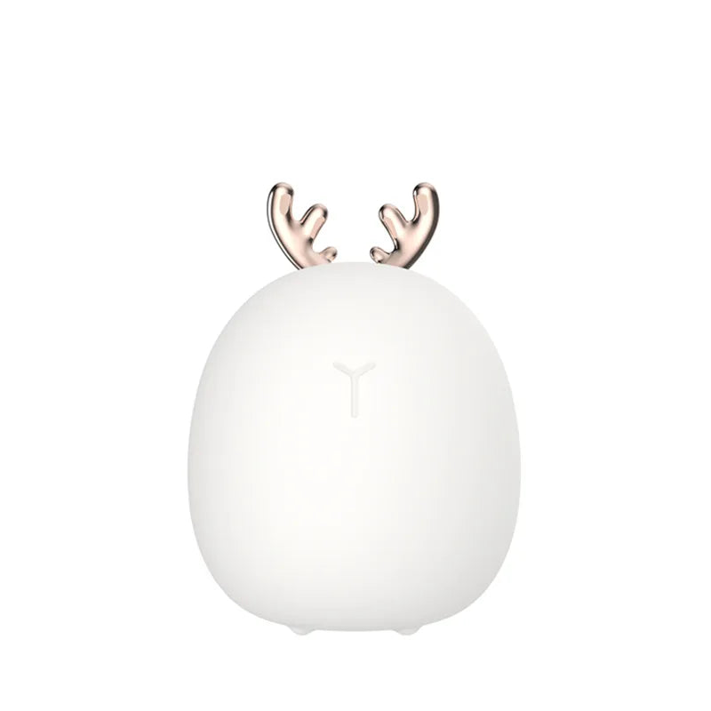 rabbit deer led night light, view 3 - MRSLM