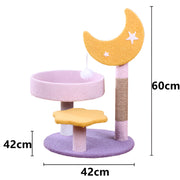 three-layer cat climbing tower, view 2 - MRSLM