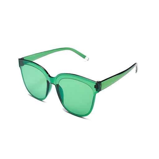 vintage rimless cat eye sunglasses, view 3 - MRSLM