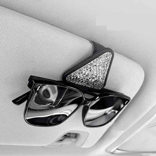 triangle car sun visor sunglasses holder - MRSLM
