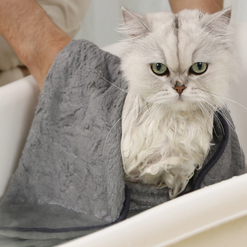 soft absorbent pet towel, view 7 - MRSLM