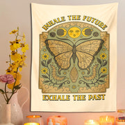 Sun moon cat tapestry wall hanging, view 4 - MRSLM