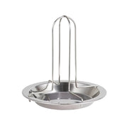 Stainless steel nonstick BBQ grill plate, view 4 - MRSLM