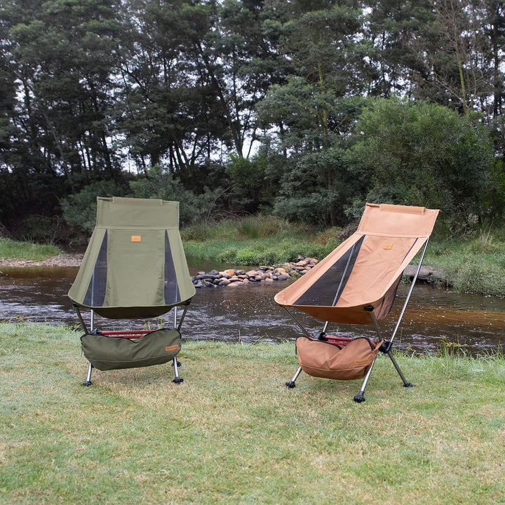 Ultralight High Back Folding Moon Chair