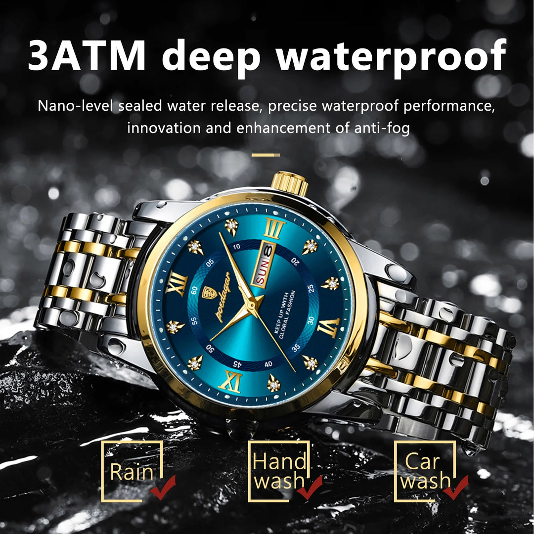Luxury Waterproof Luminous Watch for Men