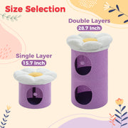 luxury double-deck cat bed, view 14 - MRSLM