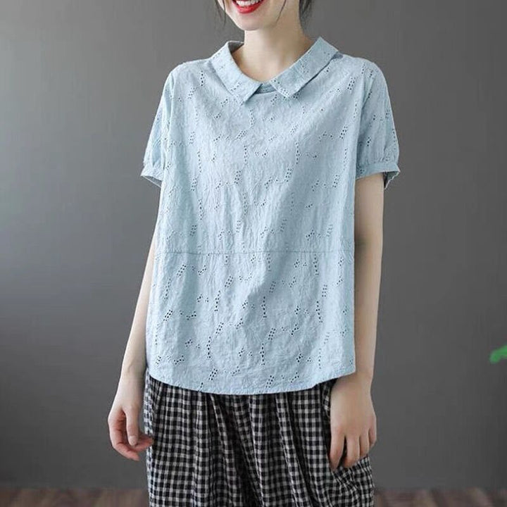 Women's Fashionable Retro Loose Slimming Top