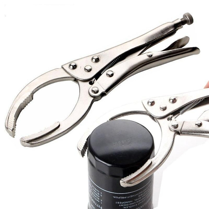 High-Quality Stainless Steel Clamp Filter Wrench for Oil Grid, Durable and Efficient Oil Change Tool