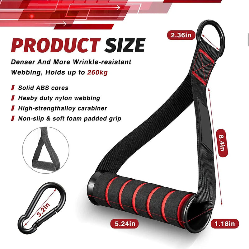 anti-slip foam handle resistance band grips, view 3 - MRSLM