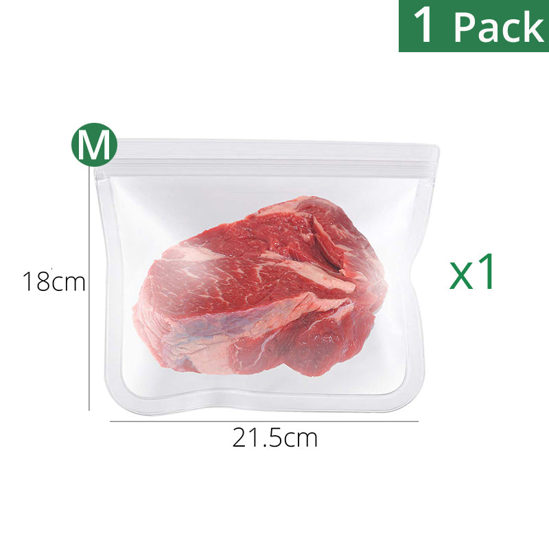 reusable food storage bags, view 4 - MRSLM