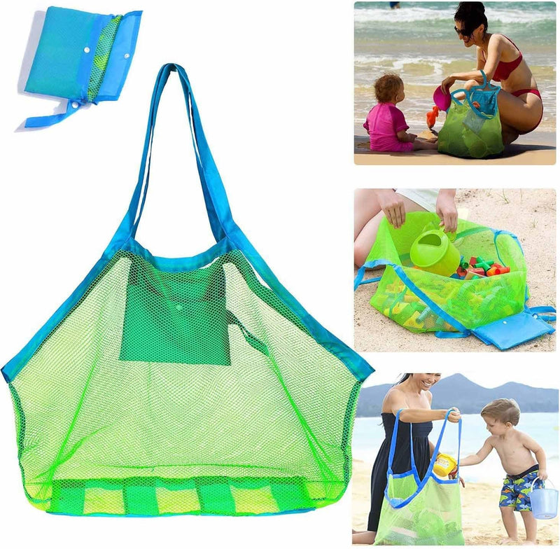 Bolsa de praia multifuncional em tela