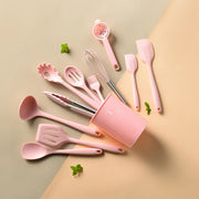 silicone kitchen utensils set, view 6 - MRSLM
