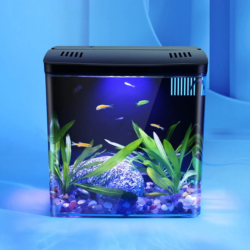 mini self-circulating fish tank, view 6 - MRSLM