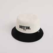 kids wide brim bucket hat, view 3 - MRSLM