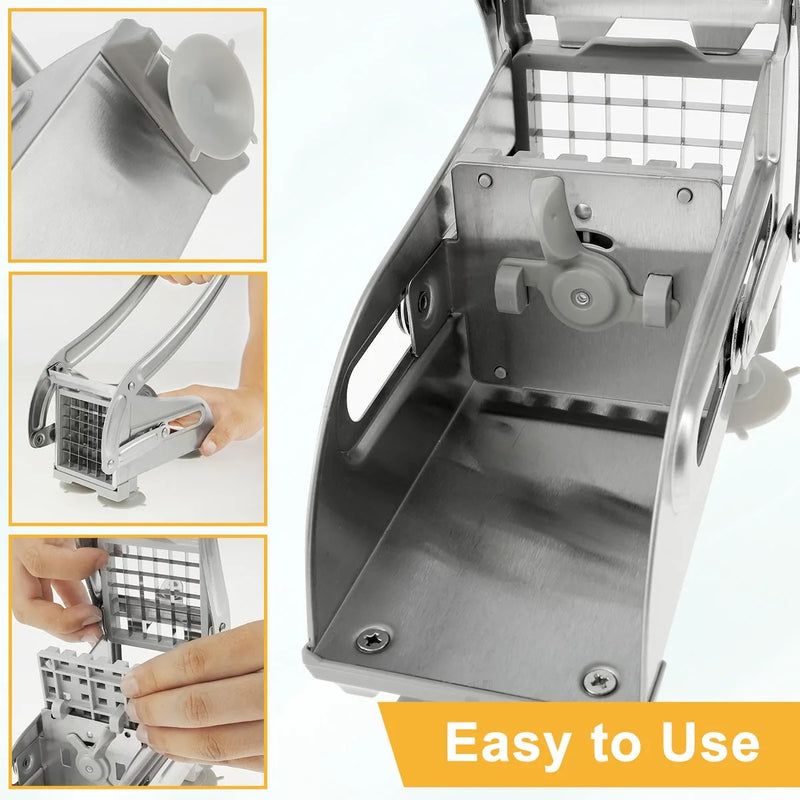 stainless steel vegetable cutter, view 6 - MRSLM