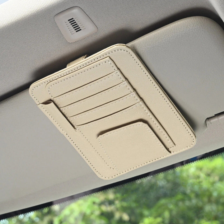 Car Interior Multi-Function Sun Visor Organizer