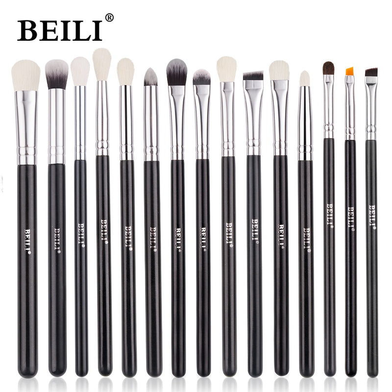 Professional 30PCS black makeup brushes set, view 2 - MRSLM