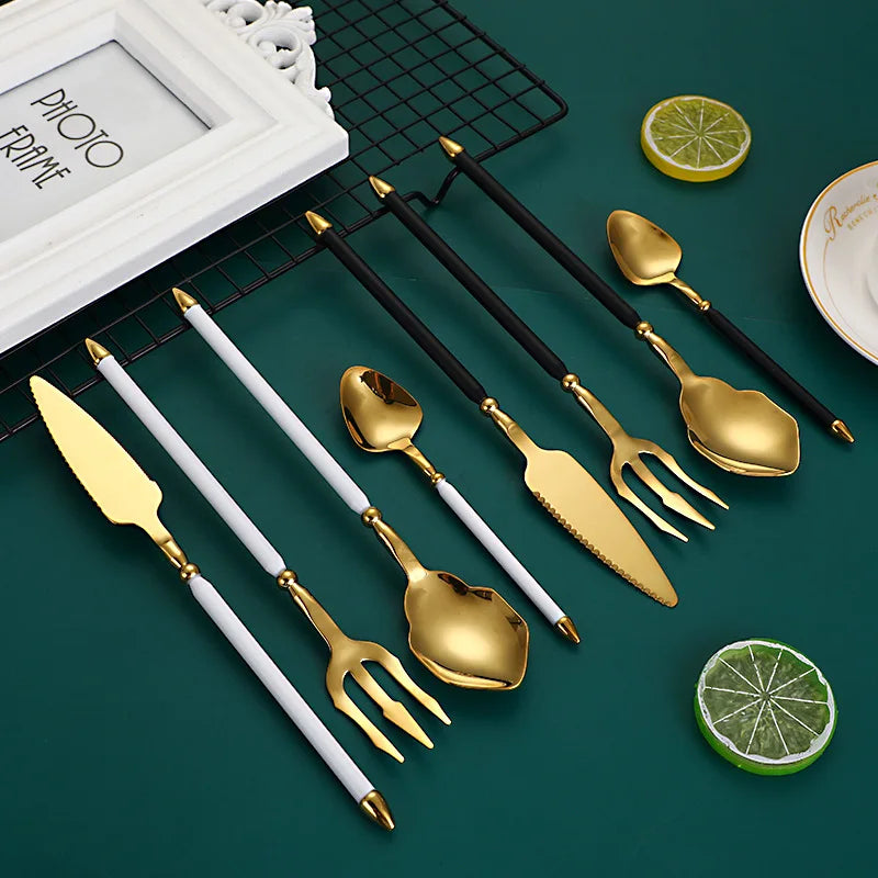 304 stainless steel cutlery set, view 7 - MRSLM