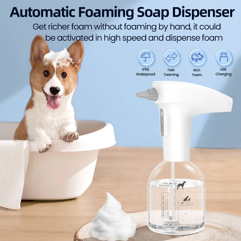 automatic pet shampoo dispenser, view 4 - MRSLM