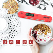 digital instant read food thermometer, view 3 - MRSLM