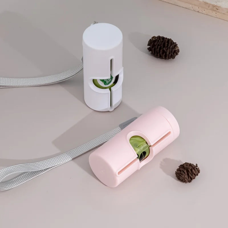 Portable pet waste bag dispenser, view 6 - MRSLM