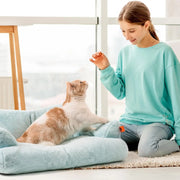 washable pet sofa bed, view 3 - MRSLM