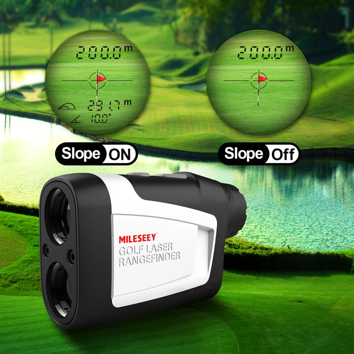 600M Golf & Hunting Laser Rangefinder with Slope Adjustment